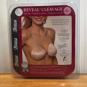 Bra a Reveal Cleavage Adhesive Bra D Cup